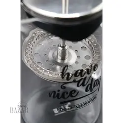 فرنچ پرس شفاف بی وی کی (سه سایز)