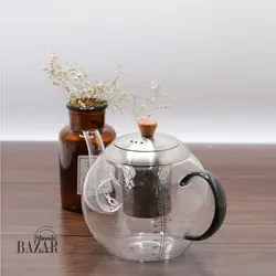 قوری پیرکس دسته دودی بی وی کی کد324336