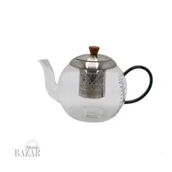 قوری پیرکس دسته دودی بی وی کی کد324336
