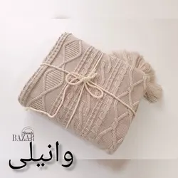 شال مبل 140*170 طرح دار الوان