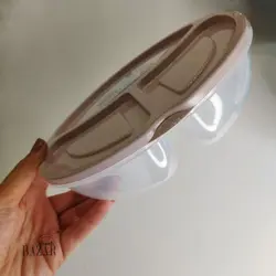 ظرف غذای 3 خانه پلاستیکی هابی لایف ترکیه