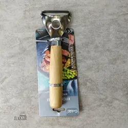 ابزار آشپزخانه سر استیل دسته چوبی چین