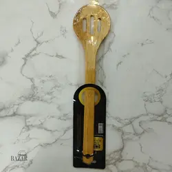 کفگیر و قاشق تمام چوب ایرانی مدل ژِیک
