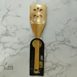 کفگیر و قاشق تمام چوب ایرانی مدل ژِیک