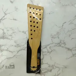 کفگیر و قاشق تمام چوب ایرانی مدل ژِیک