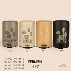 سطل زباله پدال دار بی وی کی مدل فنسی