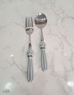 قاشق و چنگال کودک و نوجوان مدل دراگوان چین