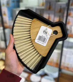 جارو و خاک انداز چوبی دستی کد 032 طرح زارا هوم
