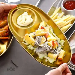 اردو خوری و مزه خوری طلایی بیضی چین