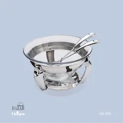 سوفله سالاد پافیلی کروم یونیک کد 3115 - BazarShoosh