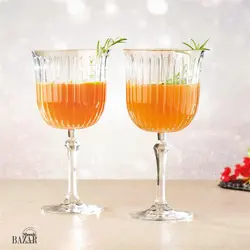 گیلاس شربت خوری پاشاباغچه مدل کالیس کد 440340 - BazarShoosh