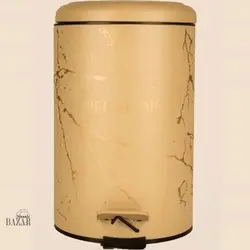 سطل زباله 12 لیتری مدل ماربل بی وی کی کد 835592 - BazarShoosh