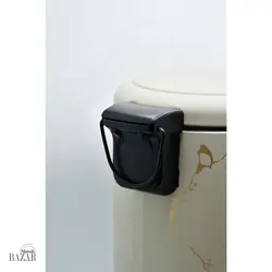 سطل زباله 12 لیتری مدل ماربل بی وی کی کد 835596 - BazarShoosh