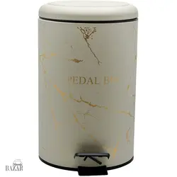 سطل زباله 12 لیتری مدل ماربل بی وی کی کد 835596 - BazarShoosh