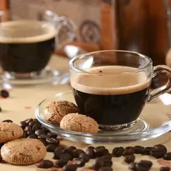 فنجان و نعلبکی قهوه خوری بیسیک پاشاباغچه کد 97984