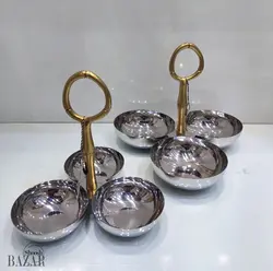 اردو خوری استیل دکوری مدل بامبو