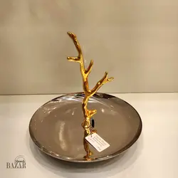 شیرینی خوری یک طبقه استیل دکوری طرح شاخ گوزن