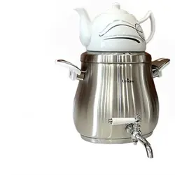 کتری و قوری 4.5 لیتر استیل یونیک کد 7209