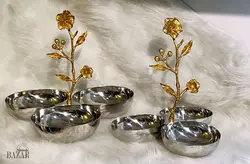 اردو خوری استیل دکوری مدل گل ارکیده