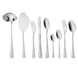 سرویس قاشق و چنگال 116 پارچه ناب استیل مدل برلین