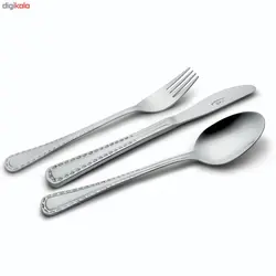 سرویس قاشق و چنگال 98 پارچه ناب استیل مدل برلین