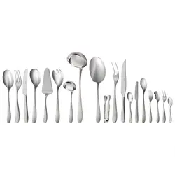 سرویس قاشق چنگال 116 پارچه ناب استیل مدل واریان