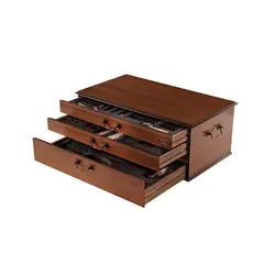 سرویس قاشق چنگال 116 پارچه ناب استیل مدل واریان