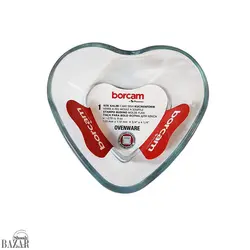 ظرف پیرکس بورجام پاشاباغچه مدل قلب کد 59494