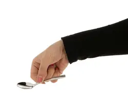 قاشق چای خوری ناب استیل مدل فلورانس