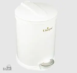 سطل زباله 12 لیتر سفید کدUN-4120