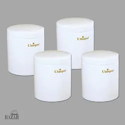 جا حبوبات 1.8 لیتر بدون پنجره سفید یونیک کد 4160