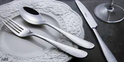 سرویس قاشق و چنگال 136 پارچه ناب استیل سری واریان کد 01