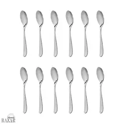 سرویس قاشق و چنگال 136 پارچه ناب استیل سری واریان کد 01