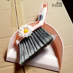 فرچه و خاک انداز لیمون مدل الوان