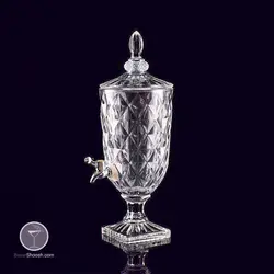 کلمن شیشه ای 3.5 لیتر پاشاسازه طرح 4