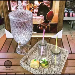 کلمن شیشه ای 3.5 لیتر پاشاسازه طرح 4