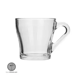 لیوان دسته شیشه ای کروما پاشاباغچه کد 55233