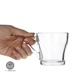 لیوان دسته شیشه ای کروما پاشاباغچه کد 55233