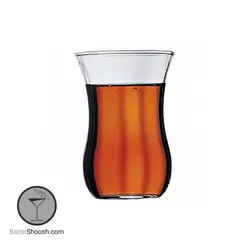 استکان کمرباریک جعبه کاهی بزرگ پاشاباغچه کد 42021