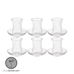 استکان و نعلبکی کمرباریک پاشاباغچه کد 97177