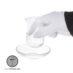 استکان و نعلبکی کمرباریک پاشاباغچه کد 97177