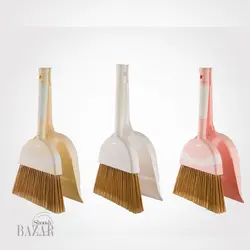 جارو و خاک انداز لیمون