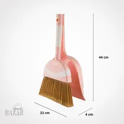 جارو و خاک انداز لیمون