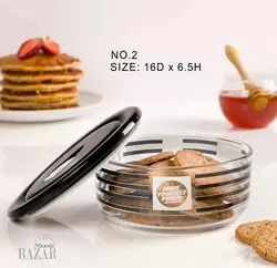 ست ظرف شیشه ای وکیومی تاریخ دار چاپدار