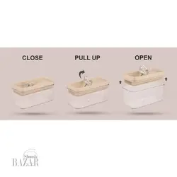 بانکه مربع نشکن مدل سارینا لیمون