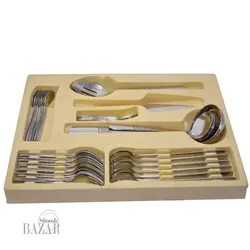 سرویس قاشق و چنگال 137 پارچه ام جی اس مدل DF 048