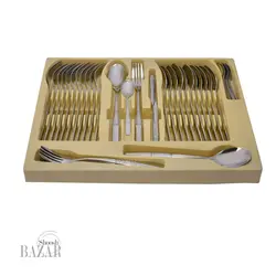 سرویس قاشق و چنگال 137 پارچه ام جی اس مدل DF 048