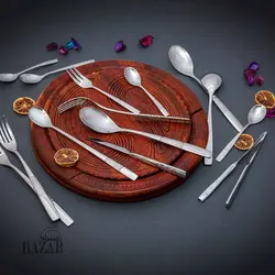 سرویس قاشق و چنگال 137 پارچه ام جی اس مدل DF 048