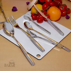 سرویس قاشق و چنگال 39 پارچه ام جی اس مدل DF 048