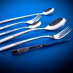 سرویس قاشق و چنگال 39 پارچه ام جی اس مدل DF 048